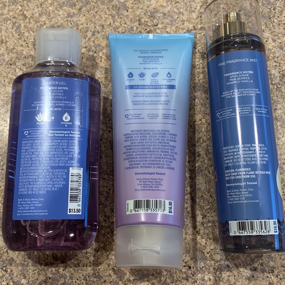 Bath & Body Works Cotton Candy Clouds Bundle - Picture 3 of 6